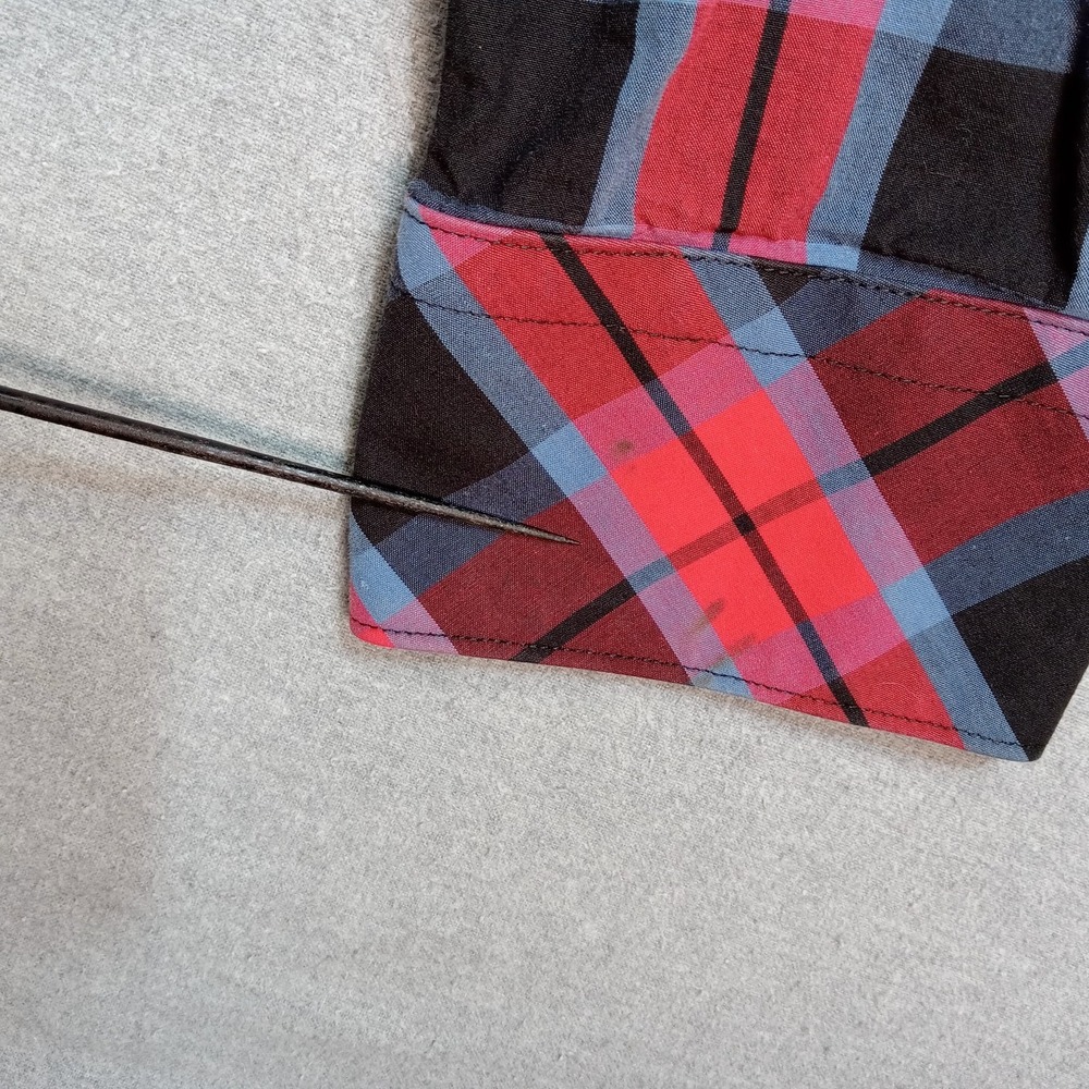Vintage Rocawear 2XL Plaid Flannel Shirt Rap Jay Z Hip Hop Marcy High Renegades - Picture 7 of 16